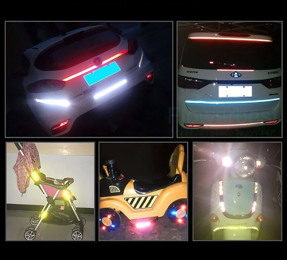 Adhésif Réfléchissant pour Voiture et Moto (10 mètres)