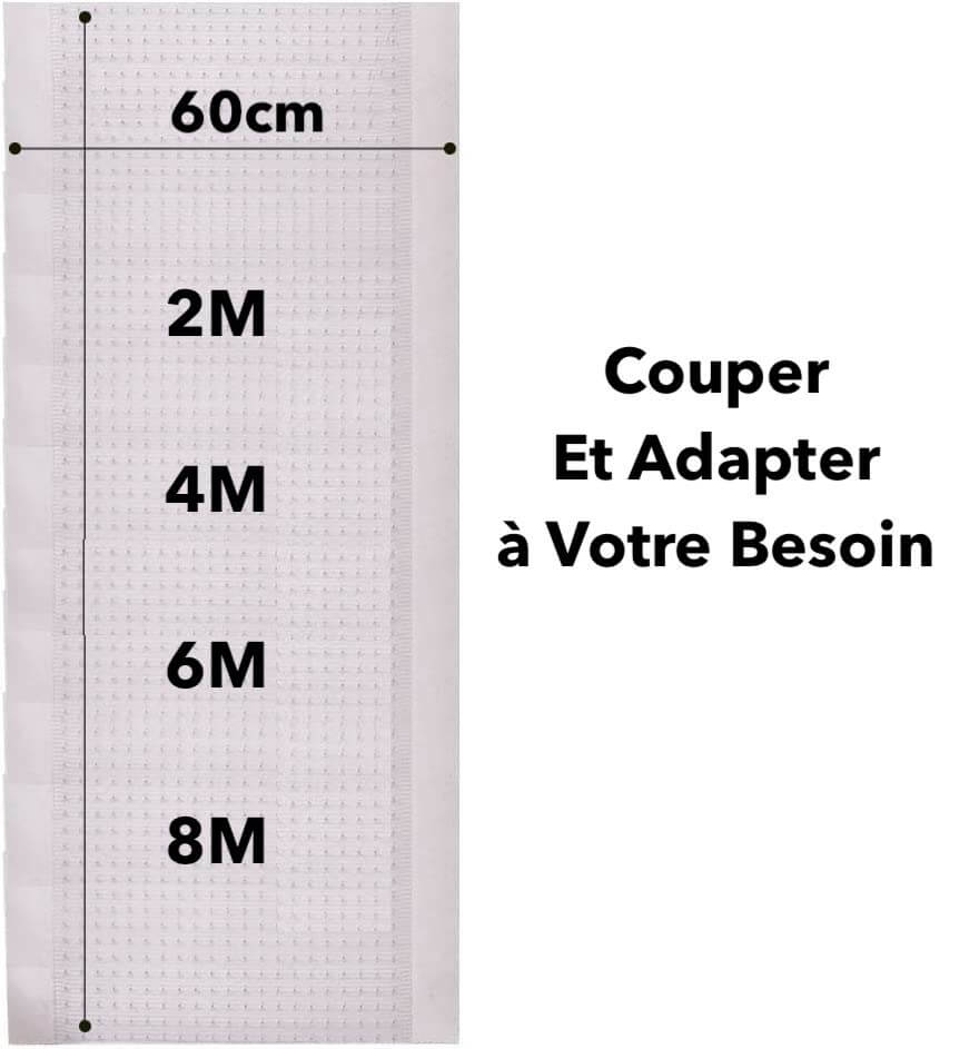 Protecteur De Sol pour tapis antidérapant, transparent, vinyle plastique