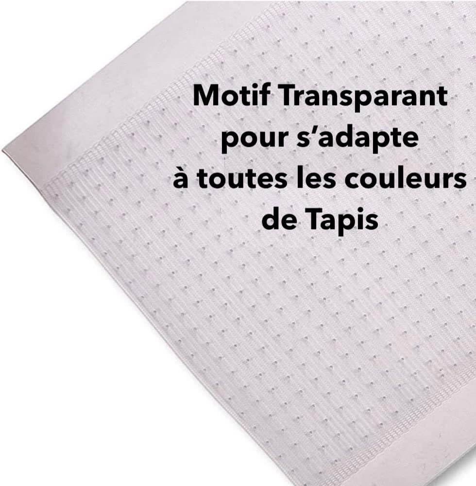 Protecteur De Sol pour tapis antidérapant, transparent, vinyle plastique