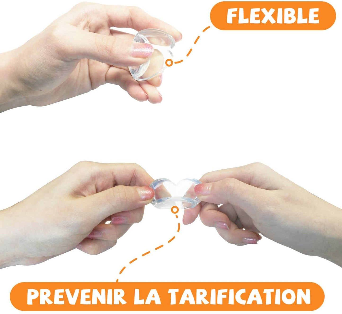 Protections Coin de Table pour Bébé,Angle pour Meuble | Molles & Rondes