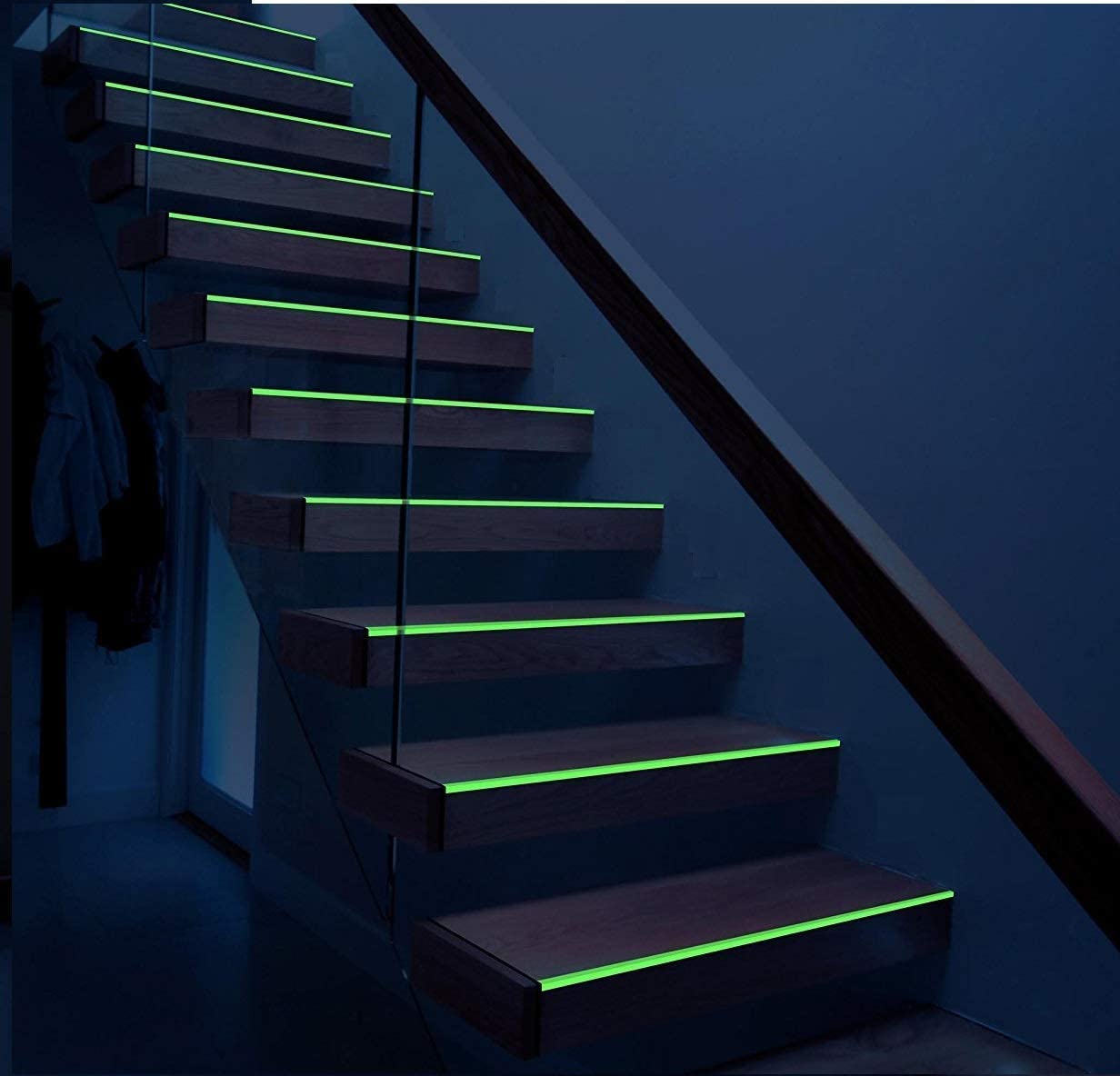 Ruban Adhésif Lumineux Phosphorescent 10 Mètres - Vert