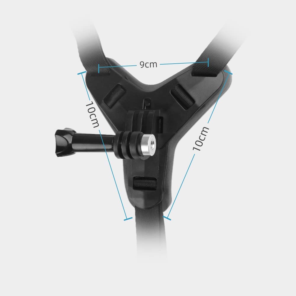 Sangle de Casque de Moto Support de Fixation Avant Menton pour GoPro