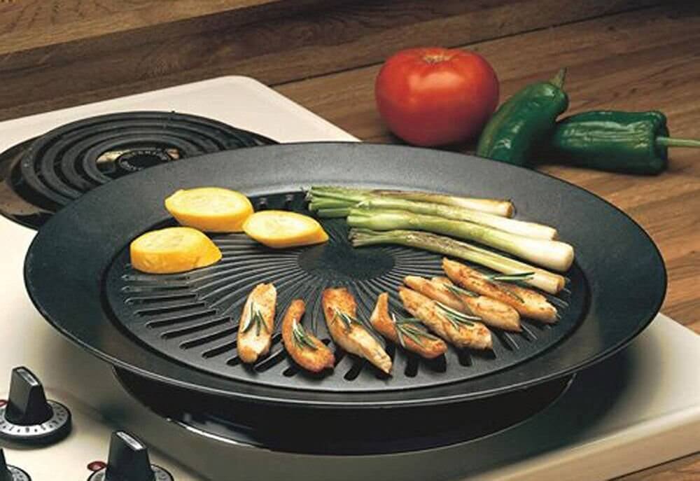 Grille de Cuisinière Intérieur Saine et Sans Fumée