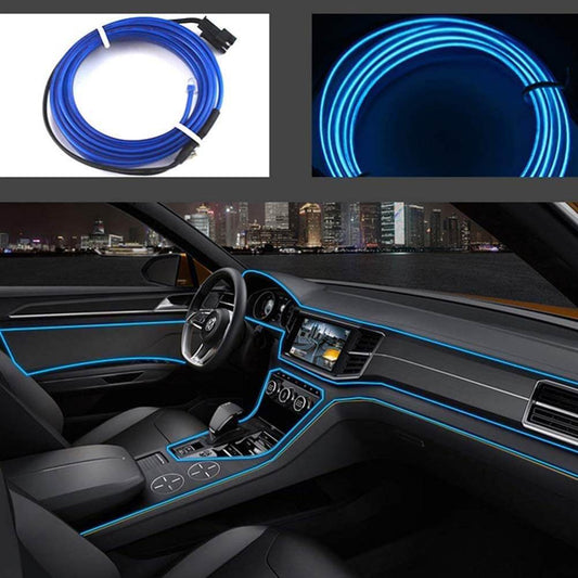 Led Usb Intérieur Auto 5 mètres