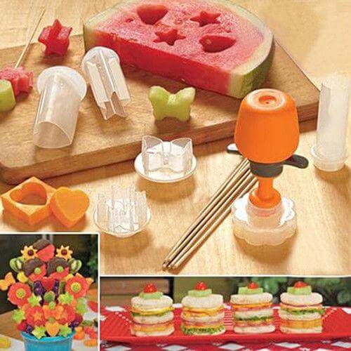 Décorateur Fruit et Légumes POP CHEF ( 6 Formes)