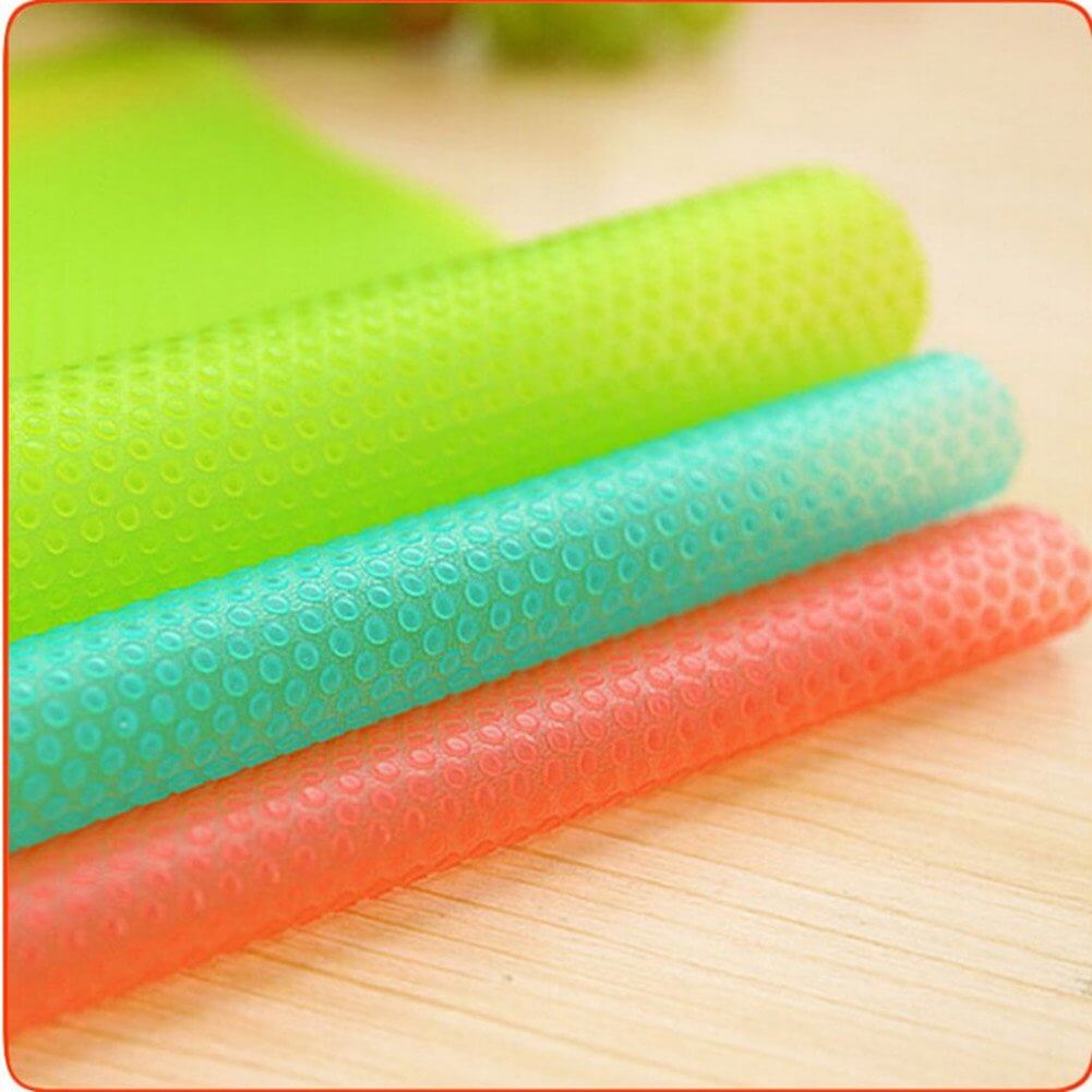 4 x Tapis de Réfrigirateur Anti-bactérien
