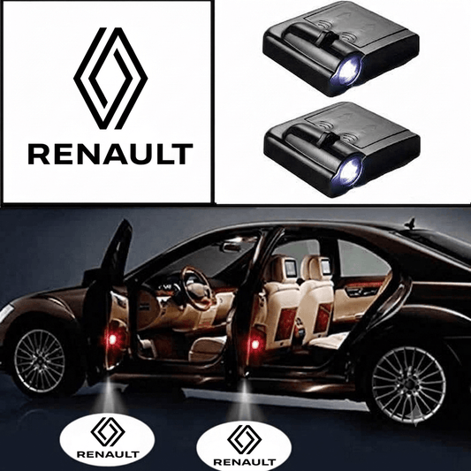 2 x Projecteurs Logo - Renault / Clio