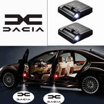 2 x Projecteurs Logo - Dacia (Nouveau Logo 2023)