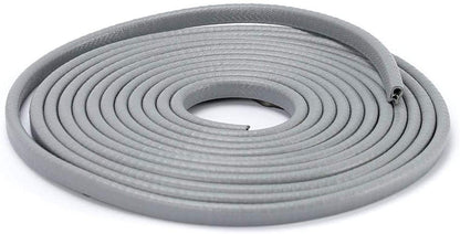 Bordure de Porte en forme U Metal/Caoutchouc - Gris
