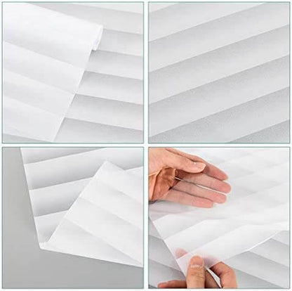 Film Décoratif Anti-regards pour Fenêtre 3D Statique - Motif Store
