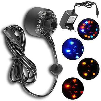 Mini Vaporisateur 12 LED pour Fontaine Intérieure ou Extérieure