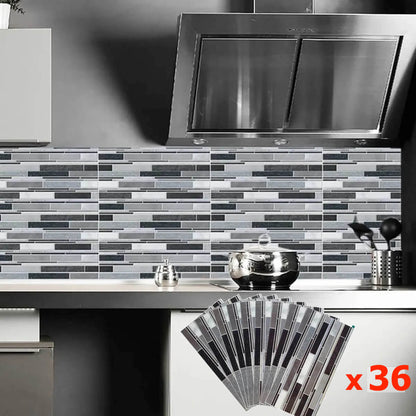 Panneau Adhesif Mural Autocollant 3D Cuisine, Salle de Bain 30*15CM