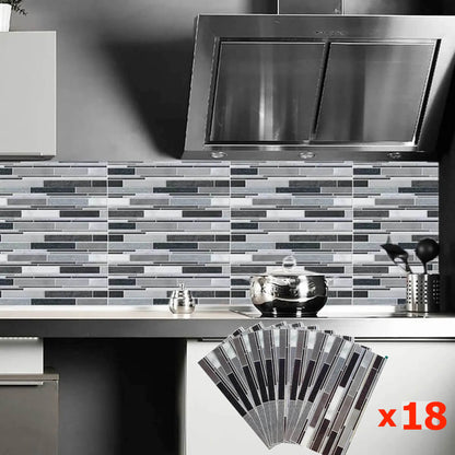 Panneau Adhesif Mural Autocollant 3D Cuisine, Salle de Bain 30*15CM