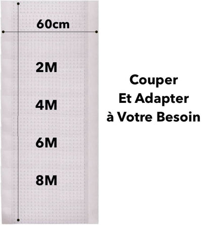 Protecteur De Sol pour tapis antidérapant, transparent, vinyle plastique