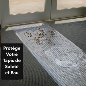 Protecteur De Sol pour tapis antidérapant, transparent, vinyle plastique