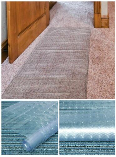 Protecteur De Sol pour tapis antidérapant, transparent, vinyle plastique