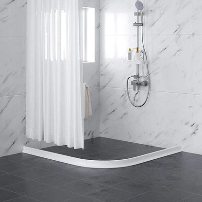 Seuil de Rétention d'Eau en Silicone Autocollante et Pliable