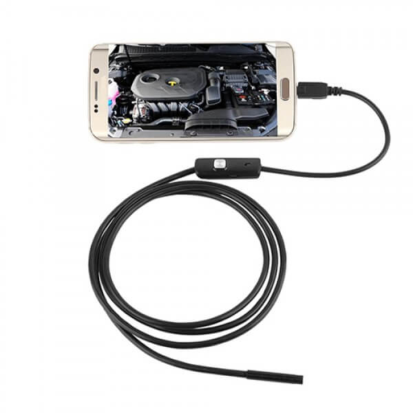 Endoscope USB Android  HD 720P, 8 LED 8mm, IP67 étanche 3,5 mètres