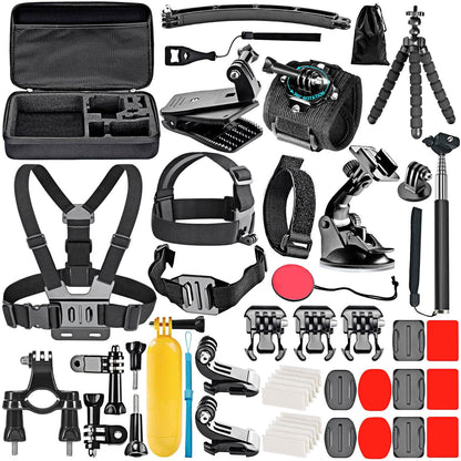 Kit d'Accessoires Caméra d'Action, Gopro 50 en 1