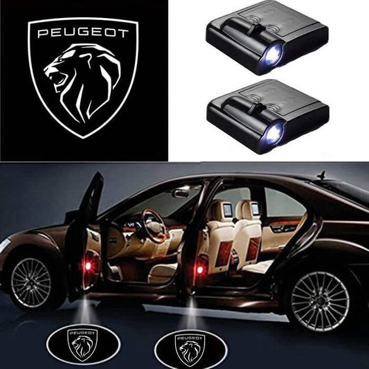 2 x Projecteurs Logo - Peugeot