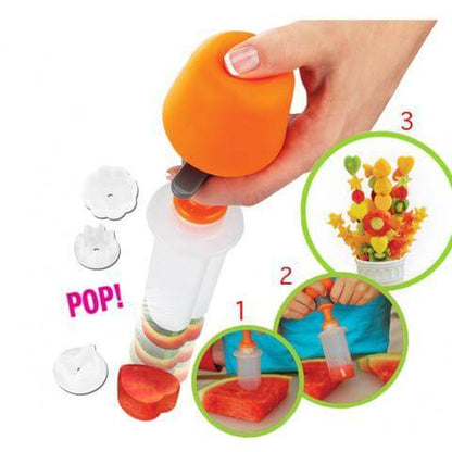 Décorateur Fruit et Légumes POP CHEF ( 6 Formes)